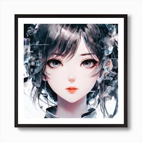 Anime Girl (70) Art Print