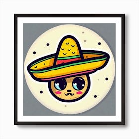 Mexican Hat 18 Art Print