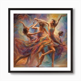 Dancers Art Print