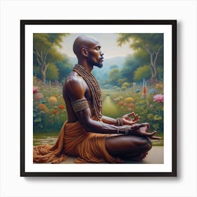 Meditation Art Print