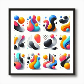 Abstract Abstract Painting 1 Art Print