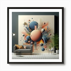 Elevate Your Space With Abstract Expressionism Art Print