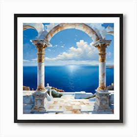 Archway To The Sea Art Print