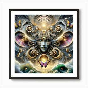 Shamanic Dreams Art Print