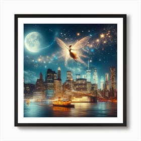 Fairy In The Sky 1 Art Print