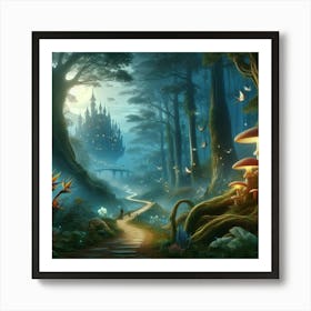 Fairytale Forest 2 Art Print