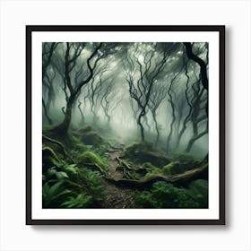 Dark Forest 35 Art Print