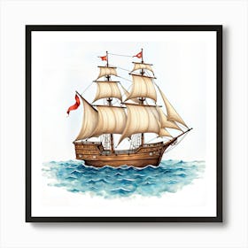 Sailing Ship Art Print