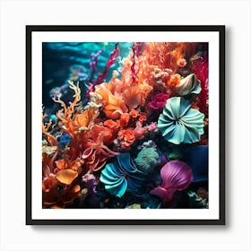 Coral Reef 1 Art Print