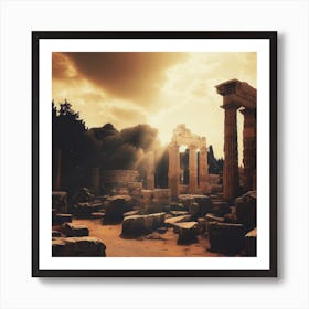 The Ancient City Art Print