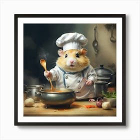 Chef Hamster 4 Póster