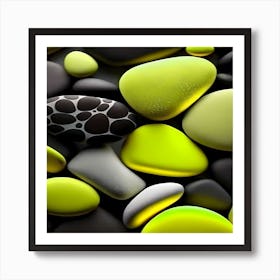 Pebbles Art Print