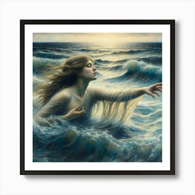 Mermaid 6 Art Print