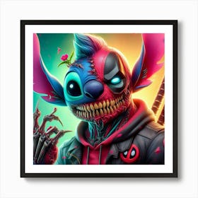 DeathStitch Art Print