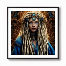 Dreadlocks 1 Art Print