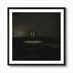 Dark Moody H 11 Art Print