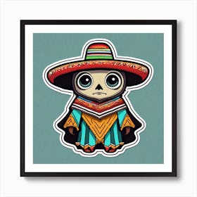 Mexican Skeleton 1 Art Print