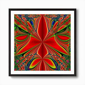 Abstract Abstract Art Fractal Affiche