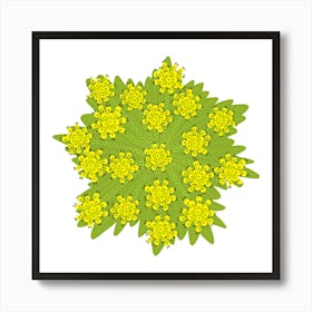 Green Plant Art Print