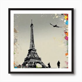 Paris Eiffel Tower 22 Art Print