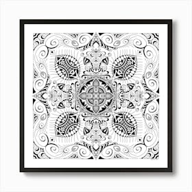 Zentangle Art Print