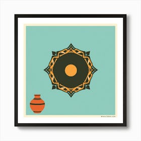 Islamic Art Art Print