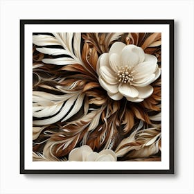 Boho Whispers of Elegance 11 Art Print