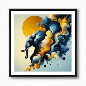 Elephant 04 Art Print