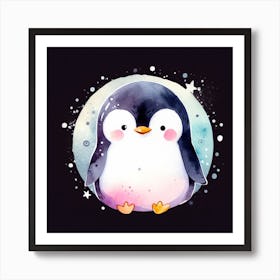 Cute Penguin 2 Art Print