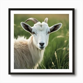 Goat Stock Videos & Royalty-Free Footage Art Print