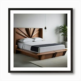 Orgami Inspired Minimalistic Design Cot Art Print