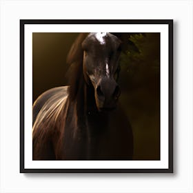 Horse Portrait (1) Art Print