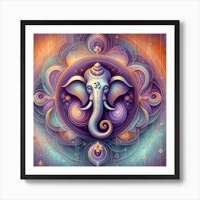 Ganesha Art Print