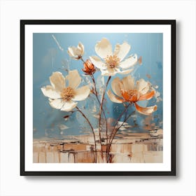 Flowers In A Vase Art Print