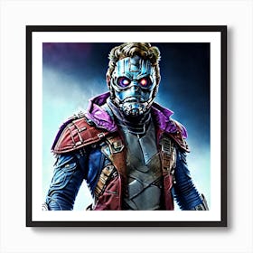 Star Lord GOTG Art Print