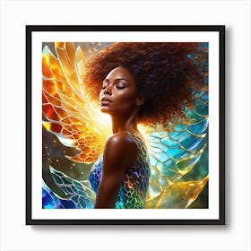 Angel Wings Art Print