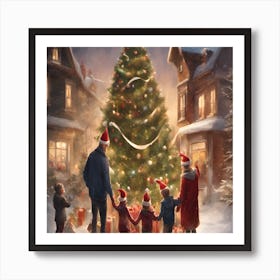 Christmas Tree Art Print