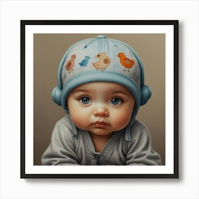 Default Cute Babies Drawings Wallarts 1 Art Print