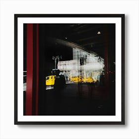 Nyc Street Scene 2 Art Print