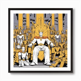 Throne 1 Art Print