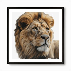 Lion Portrait 1 Art Print