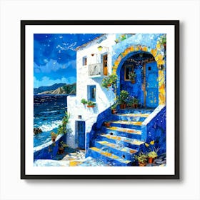 Seaside Near Me - Seaside Chateau Art Print