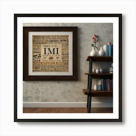 Immi Framed Print Art Print