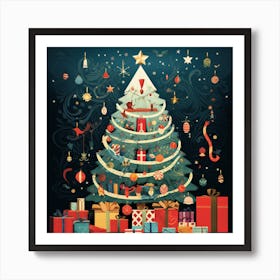 Christmas Tree 21 Art Print