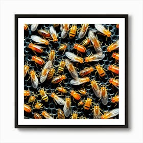 Flies Insects Pest Wings Buzzing Annoying Swarming Houseflies Mosquitoes Fruitflies Maggot (12) 1 Art Print