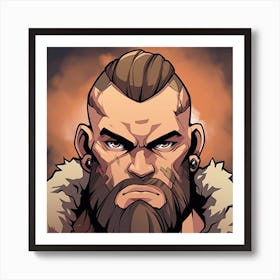 Viking Warrior Art Print