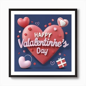 Happy Valentine's Day 5 1 Art Print