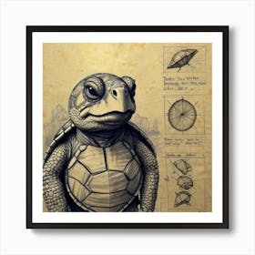 Turtle 15 Art Print