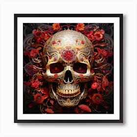 Sugar Skull 12 Art Print