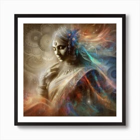 Hindu Woman Art Print